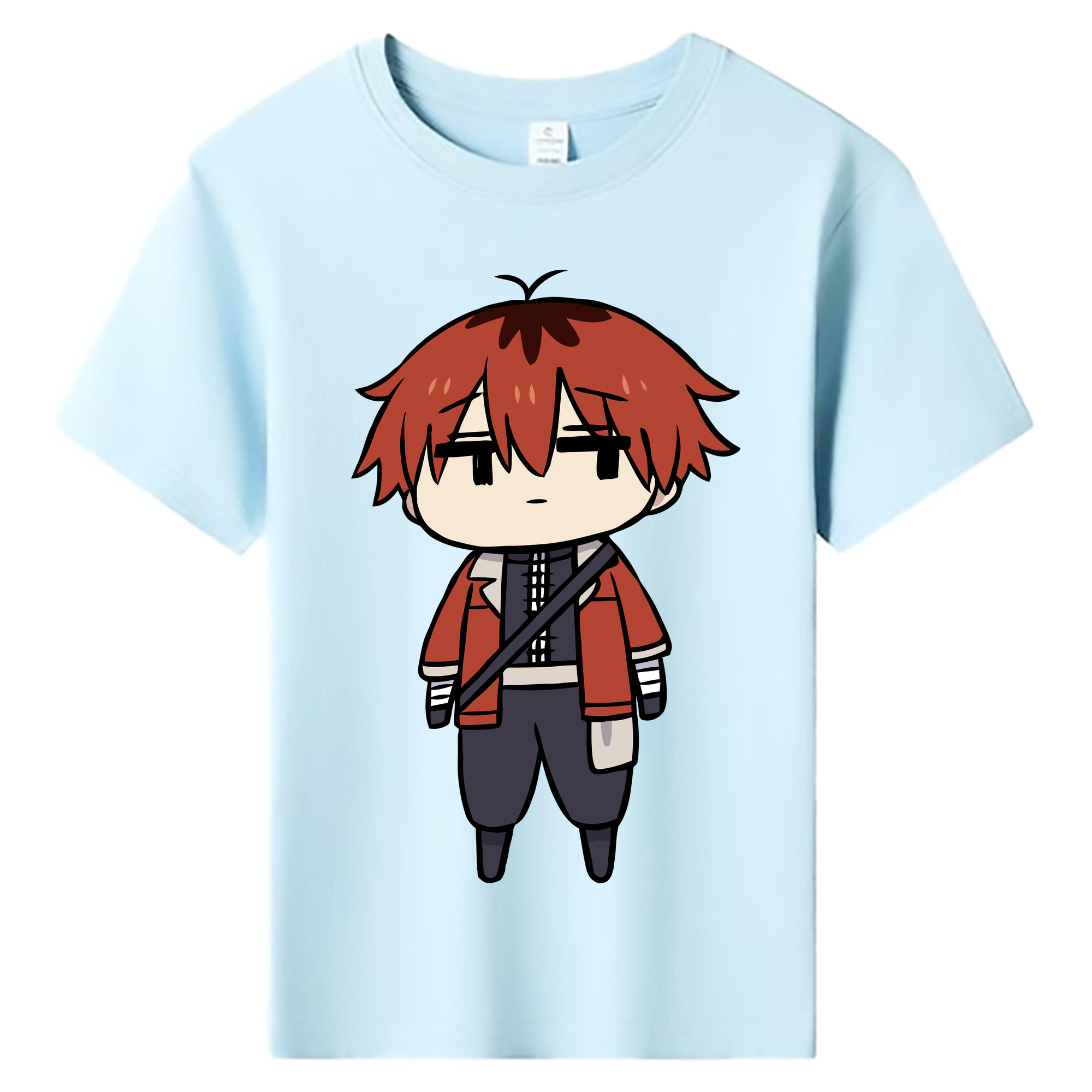 （画像用） 葬送のフリーレン Frieren 綿100％キッズTシャツ（フロントプリント）